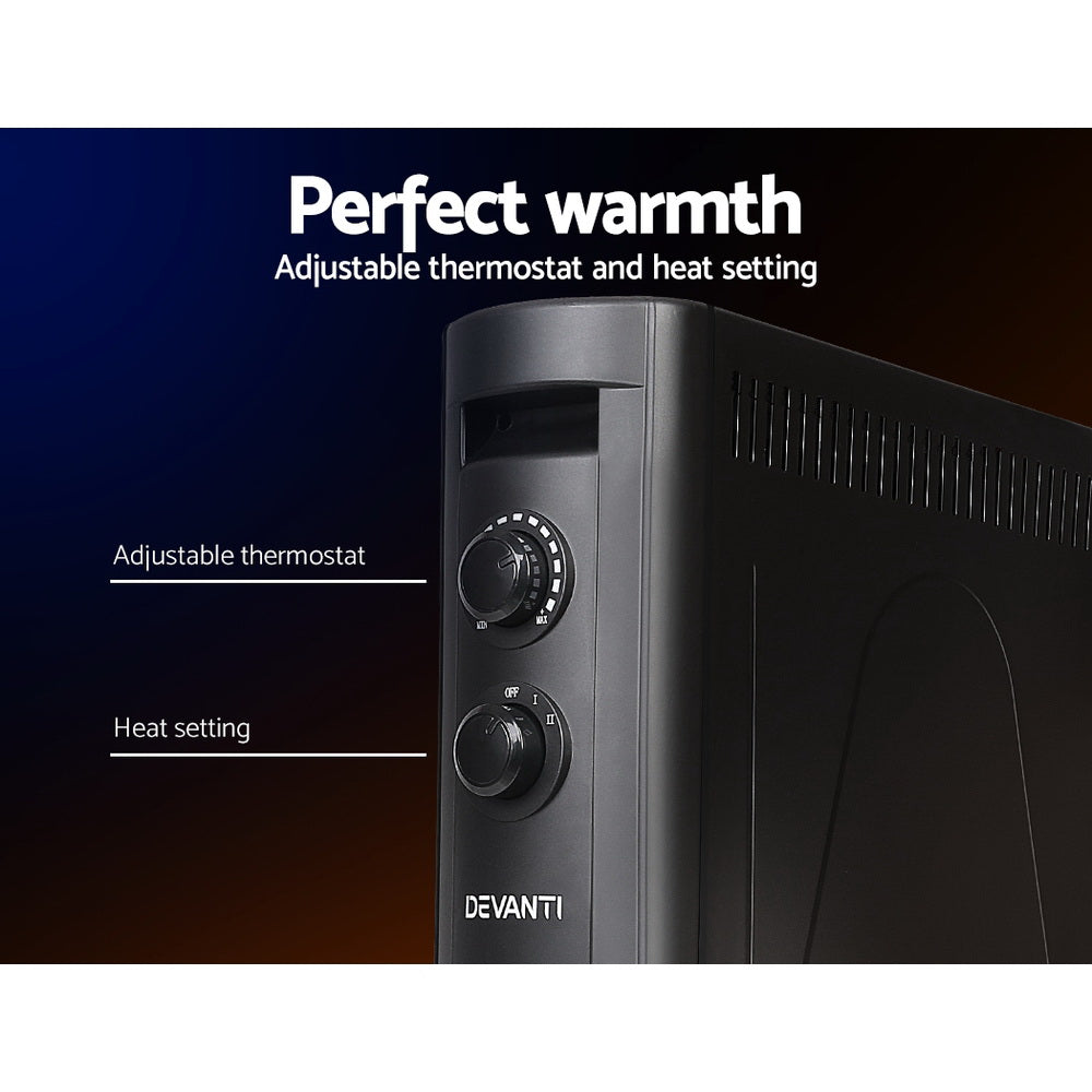 Devanti 2200W Infrared Heater Radiant Household Appliances