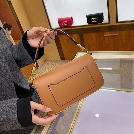 2025 New Underarm Women's Handbag Chain Shoulder Crossbody Bag Fashionable And Versatile High-quality Women's Bag Bolsa Feminina