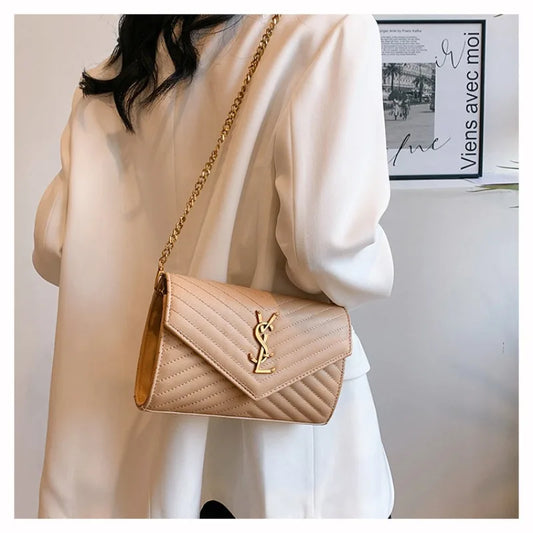 Senior niche women's bags new chain high-end atmosphere fashion trend shoulder bag temperament hundred hitched crossbody bags