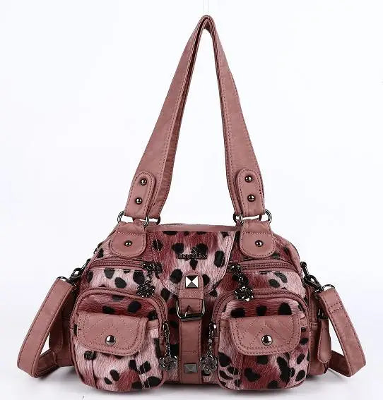 Women Handbags Satchel Top-handle Handbag PU Shoulder Bag Dumpling Pack Give Gifts Shoulder Bags Phone Money Pack
