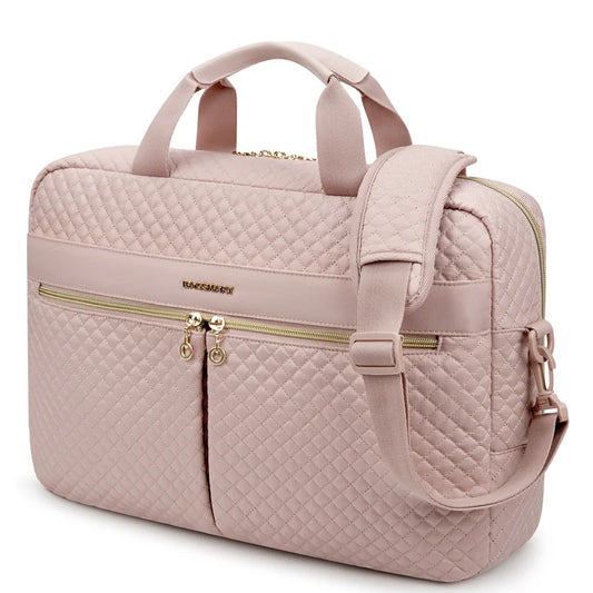 BAGSMART Large Capacity 17 inch Laptop Bag Shoulder Messenger Notebook Pouch Briefcase Office Travel Business Computer HandBag