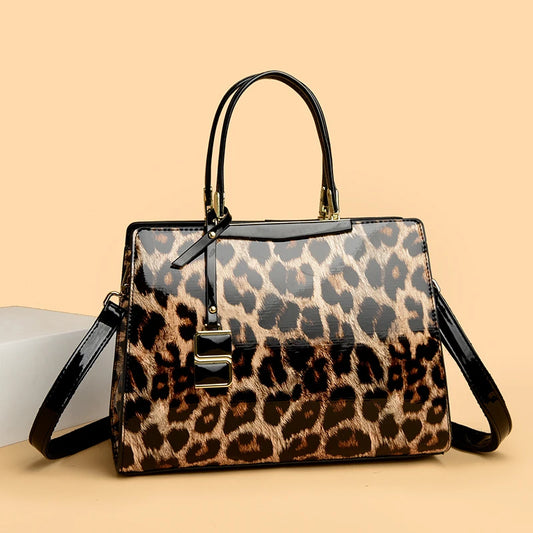 Commuting Sac Alligator Patent Leather Shoulder Crossbody Hand Bags for Women 2025 Brand Luxury Handbags Women Bags Designer