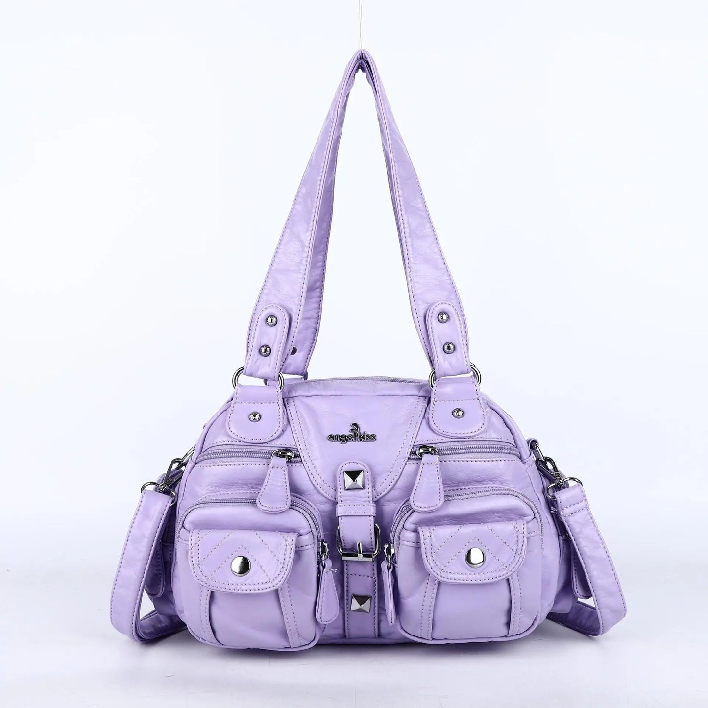 Women Handbags Satchel Top-handle Handbag PU Shoulder Bag Dumpling Pack Give Gifts Shoulder Bags Phone Money Pack