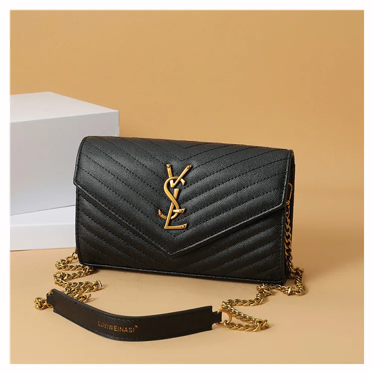Senior niche women's bags new chain high-end atmosphere fashion trend shoulder bag temperament hundred hitched crossbody bags