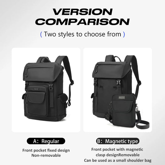Tigernu New Multifunctional Backpack Bags Fashion School college Bags For 14inch Laptop With Removable Small Shoulder Bags