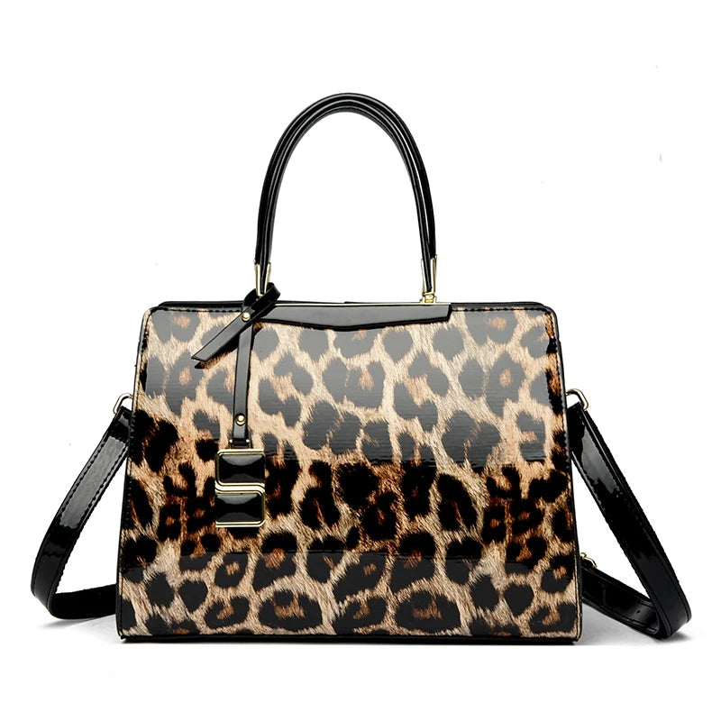 Commuting Sac Alligator Patent Leather Shoulder Crossbody Hand Bags for Women 2025 Brand Luxury Handbags Women Bags Designer