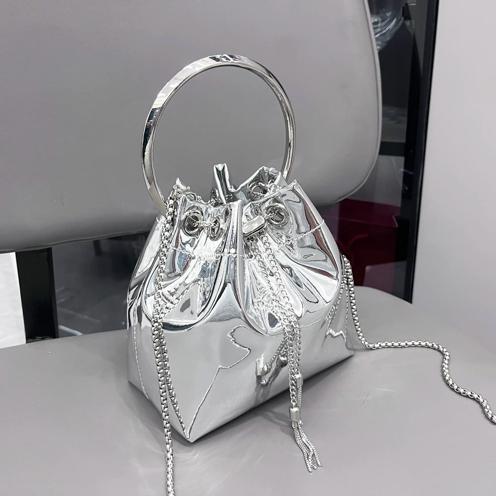 Women's bag Evening clutch Bag Purses and handbag luxury Designer Shoulder Bag bucket bag Purse female banquet payty bag