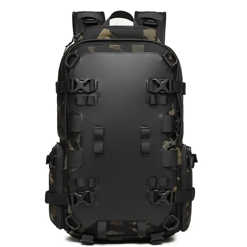 OZUKO 17.3 inch Helmet Backpack shoulder Men Travel Backpack Outdoor Waterproof Rider Cycling Sports Motorcycle