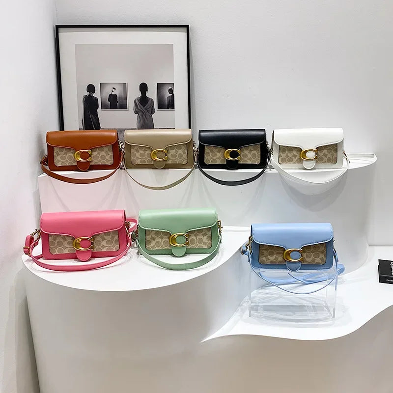 Retro Crossbody Bag Casual Single Shoulder Bag Outdoor Travel Handbag Women's Fashion Trendy Bag Versatile Handbag