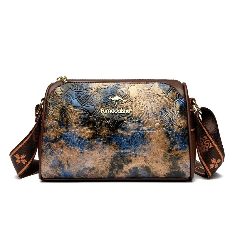 High Quality Soft Leather Shoulder Bags For Women Luxury Designer Black Purses Crossbody Bag Ladies Messenger Commute Sac A Main