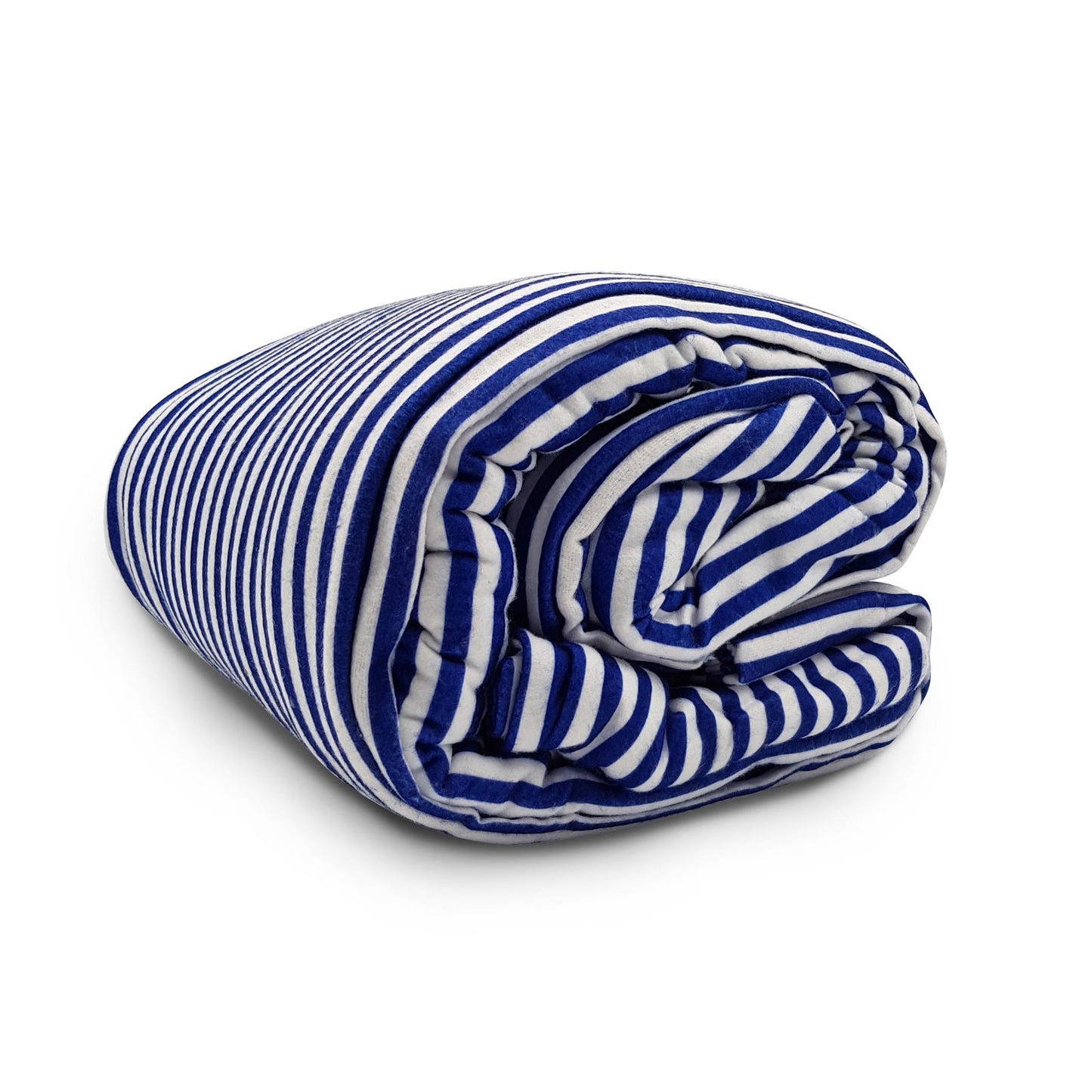 Park Avenue 175GSM Egyptian Cotton Flannelette Queen Sheet Set - Indigo