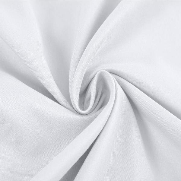 Royal Comfort 350GSM Bamboo Quilt 2000TC Sheet Set And 2 Pack Duck Pillows Set - Queen - White
