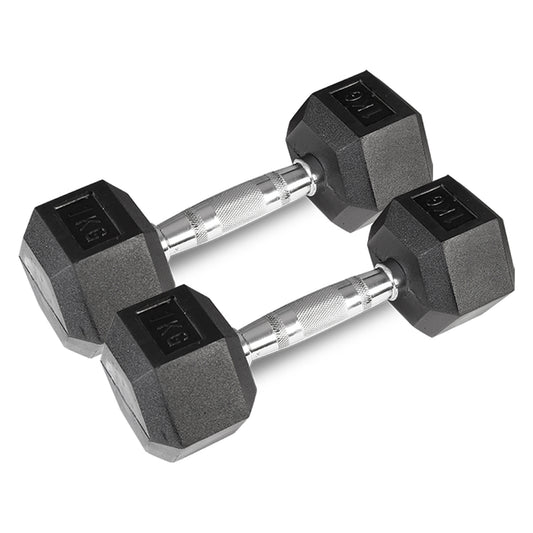 CORTEX 110kg Hex Fixed Dumbbell Set (1-10kg Pairs)