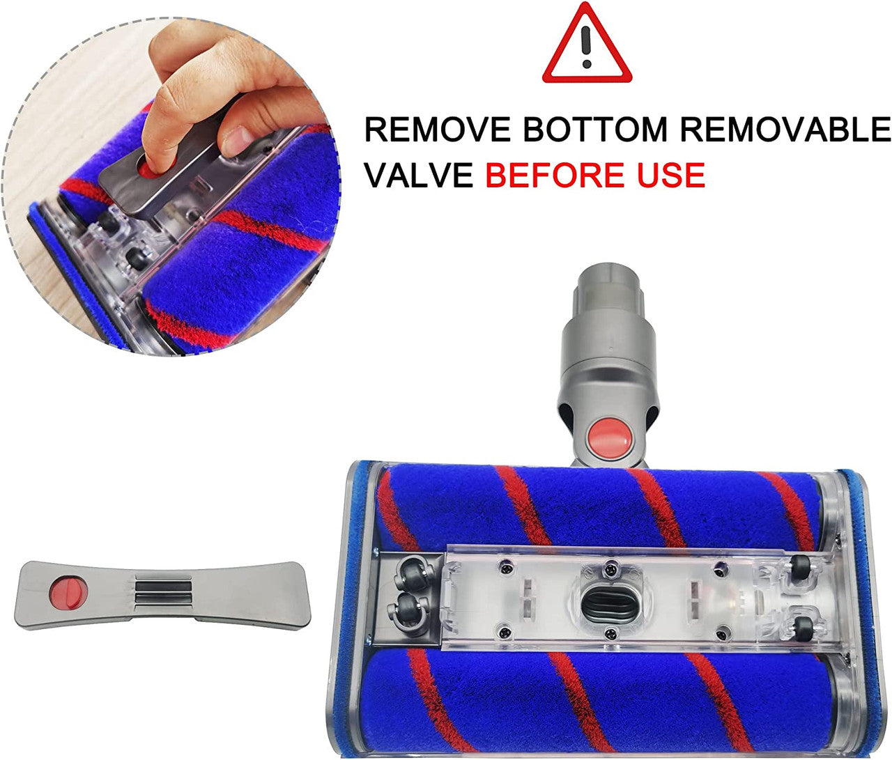 Omni Dual Roll Powerhead For DYSON V7 V8 V10 V11 & V15 Vacuum Cleaners