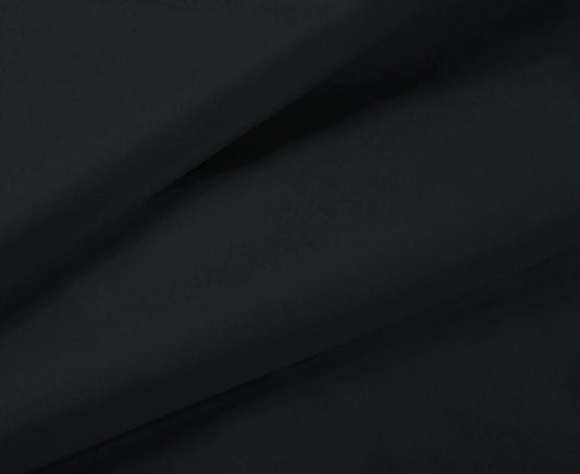 1000TC Ultra Soft Super King Size Bed Black Flat & Fitted Sheet Set