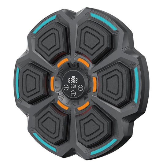 Adjustable 9-Speed Bluetooth Music Boxing Machine With Lights - Black - Light Gray