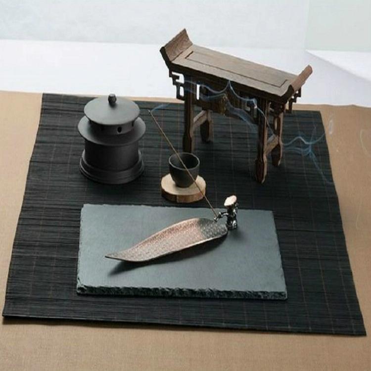 Small Sandalwood Incense Sticks - Leaf Ornaments for Crafts - Silver