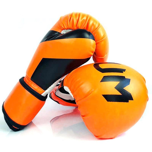 Professional Boxing Gloves For Adult Training - 10Oz Muay Thai Fighting - Red