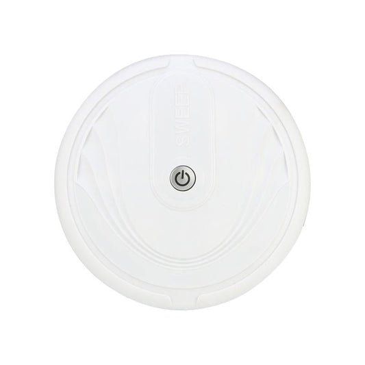 Efficient Household Hair Cleaner - Smart Sweeping Robot - White