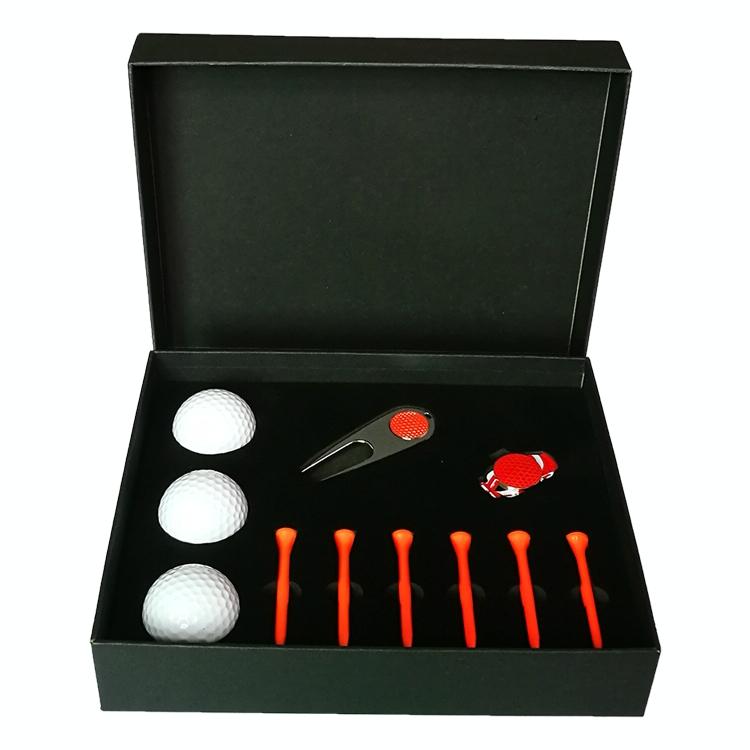 Complete Golf Gift Set 11-in-1 Tees Divot Tool and 3 Balls - Blue