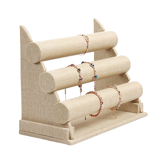 3-Tier Triple Bar Jewellery Display Rack