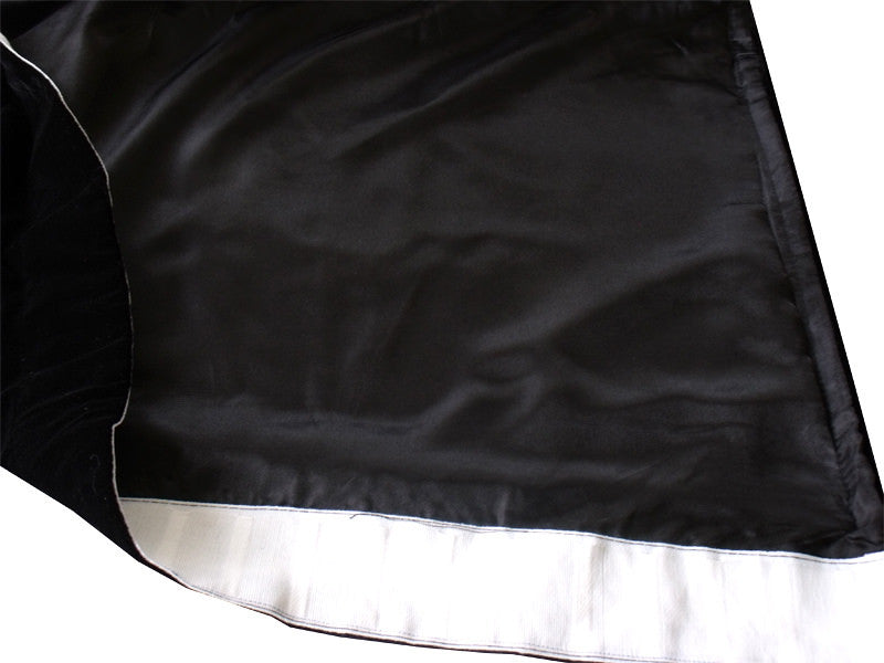 Long Large Thick Black Velvet Curtains 580x270cm+full liner,Blockout,Pinch Pleat