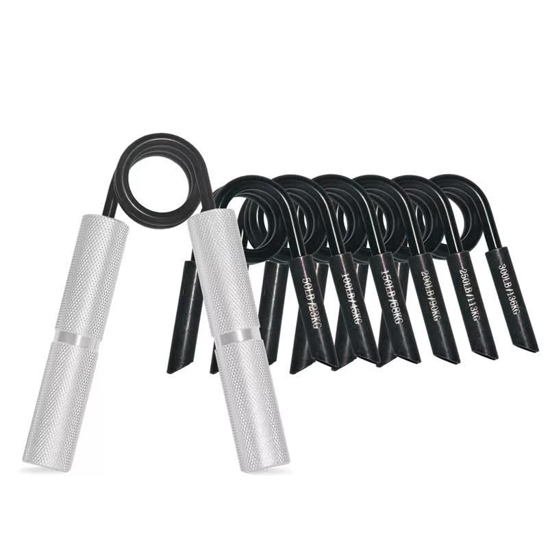 4-in-1 Aluminum Metal Grip Strength Trainer Set with Adjustable Resistance - Wrist, Finger, and Arm Exercise (100LB-250LB)