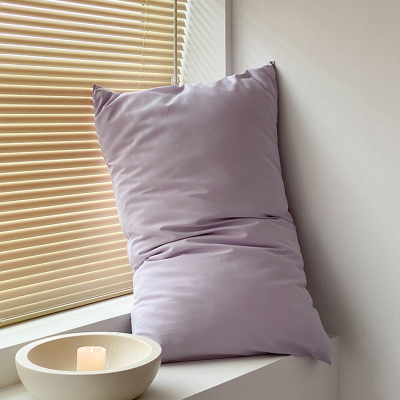 Light Khaki 100% Cotton Pillowcase Set - Envelope Closure(without pillow core)