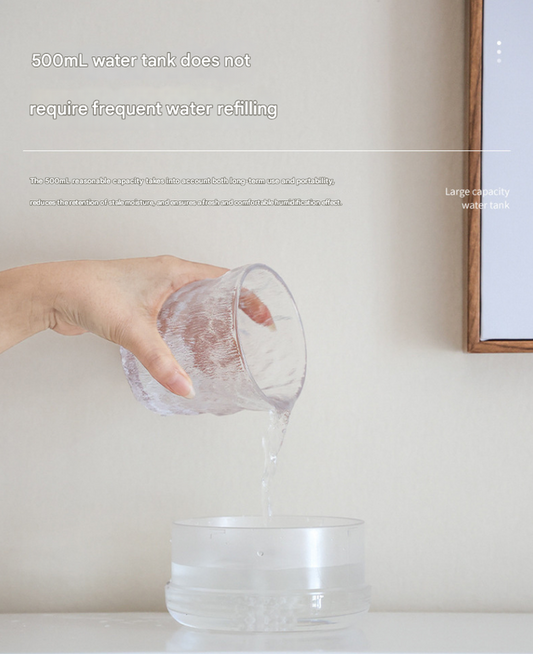 Green Astronaut Humidifier with LED Night Light - Whisper Quiet for Bedroom