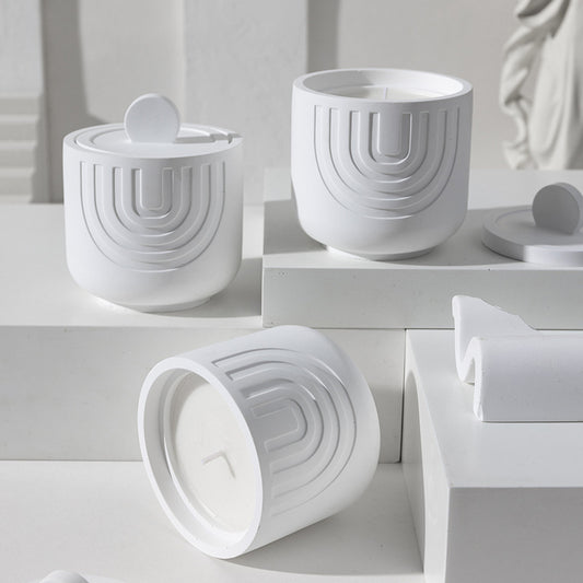 (Osmanthus)Scented Candle - Soy Wax Candle in Ceramic Pot