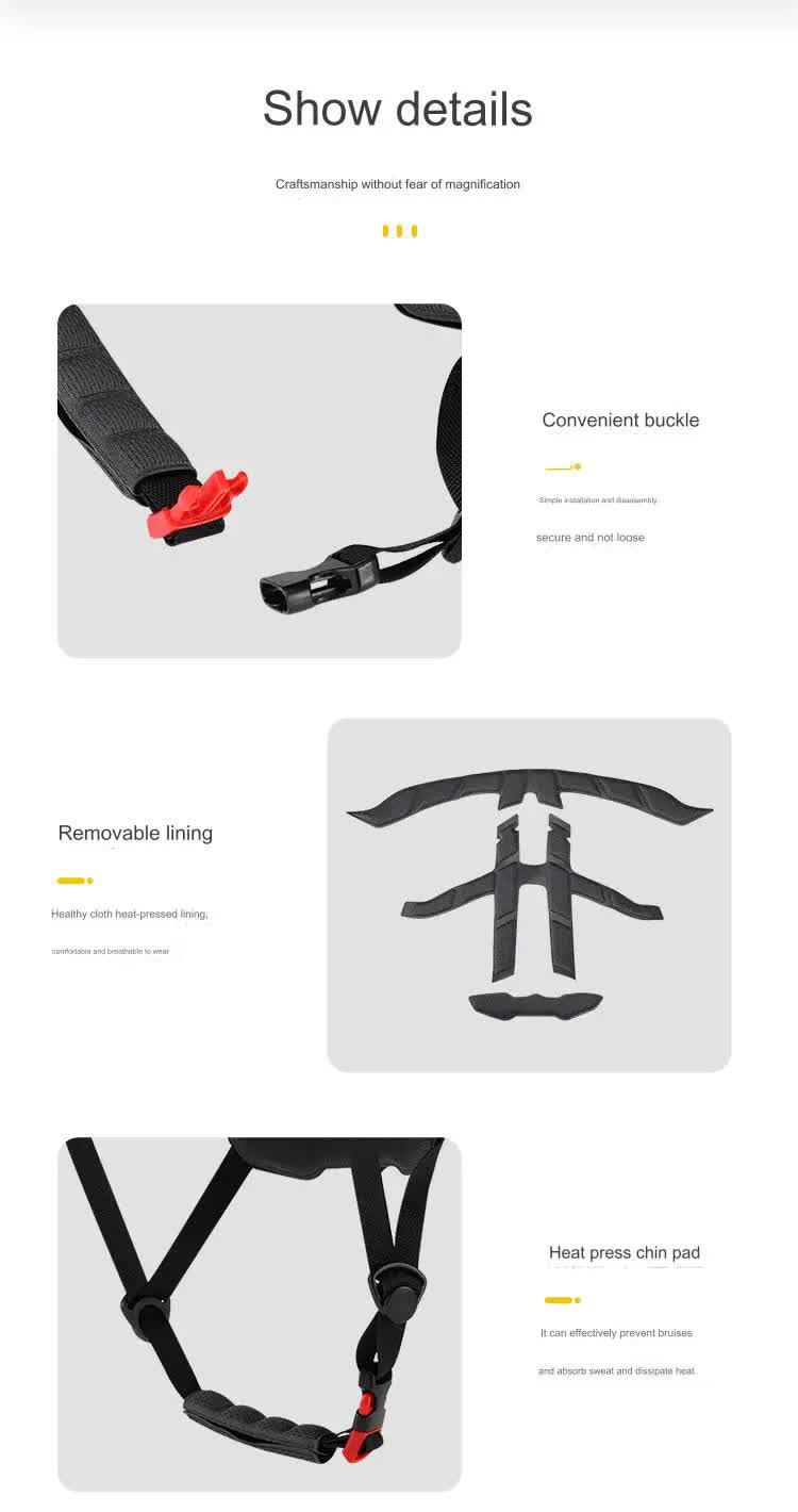 Black Ultra-Light Adult Cycling Helmet - CE & CPSC Certified, In-Mold Safety for Road & Mountain Biking