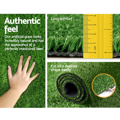 Prime Turf Artificial Grass 1mx20m 17mm Synthetic UN-REAL Lawn Turf Plant Plastic Olive