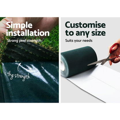 Prime Turf 1x20m Artificial Grass Synthetic UN-REAL 20SQM Turf Lawn 17mm Tape