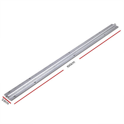 LockMaster Roller Guide Gate Opener Track Stopper Sliding Hardware Accessories Kit