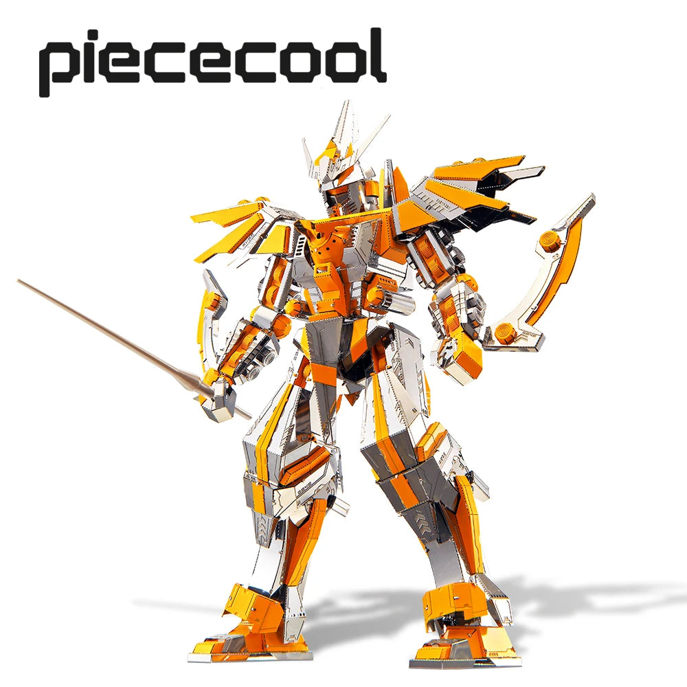 Piececool 3D Metal Puzzle-Crescent Blade Armor Model Building Kits DIY Jigsaw Toy For Adults