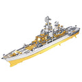 Piececool 3D Metal Puzzle -Russian Battlecruiser Pyotr DIY  Jigsaw Toy Model Building Kits Christmas Gifts for Adults