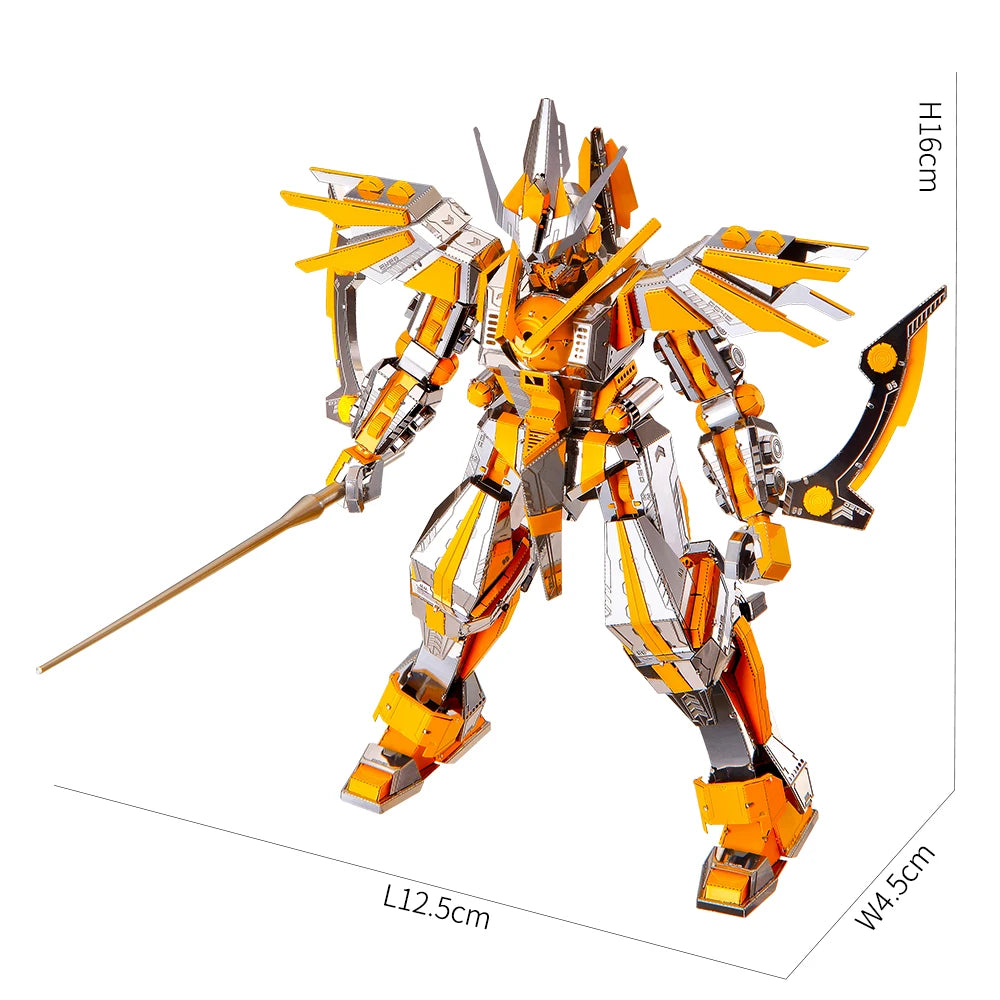Piececool 3D Metal Puzzle-Crescent Blade Armor Model Building Kits DIY Jigsaw Toy For Adults