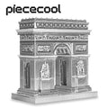 Piececool 3D Metal Puzzle Model Building Kits-Arc De Triom DIY Assemble Jigsaw Toy ,Christmas Birthday Gifts for Adults