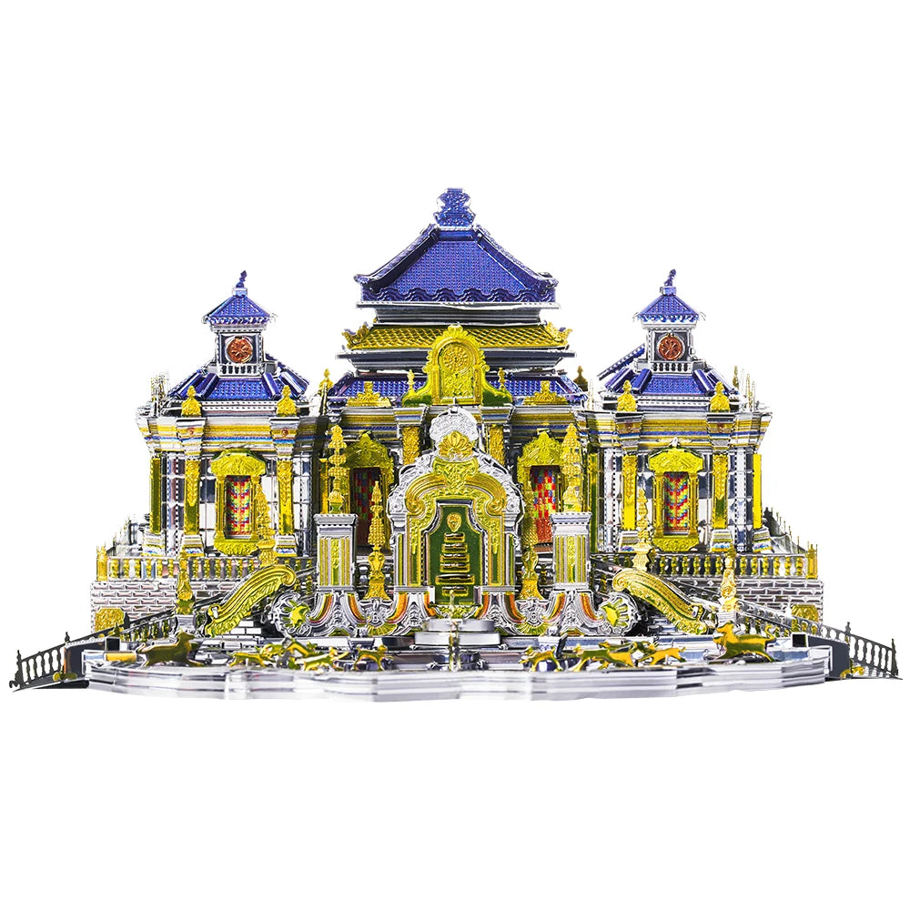Piececool 3D Metal Puzzle-Creative Toy The Old Summer Palace Model Kits Assembly DIY Jigsaw Best Gifts