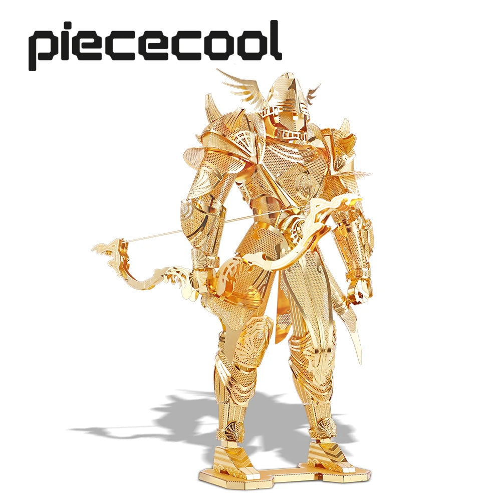 Piececool 3D Metal Puzzle Model Building Kits,Knight Of Firmamient Assemble Jigsaw Toy Christmas Birthday Gifts for Adults