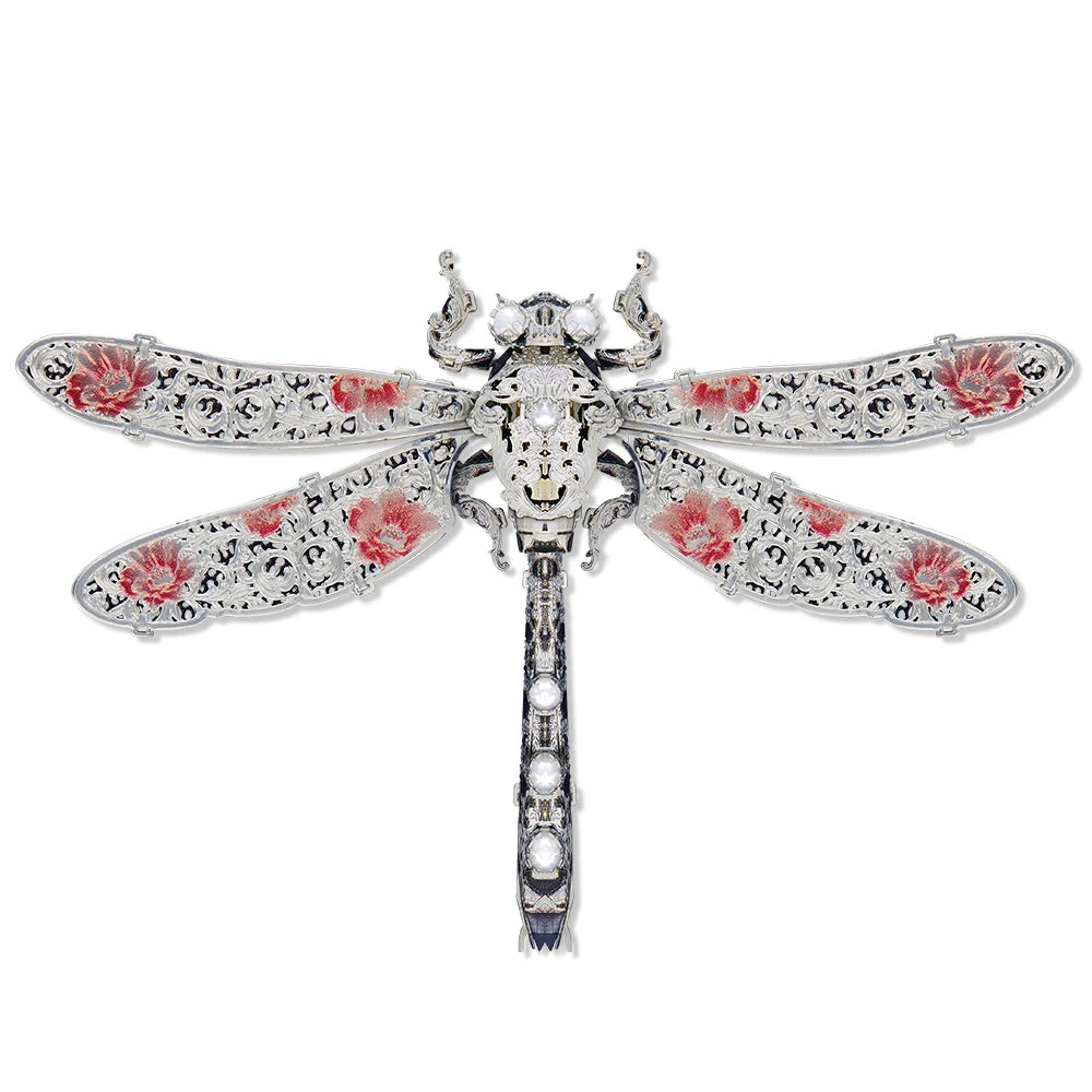 Piececool 3D Metal Puzzle Insect Brooch Accessories Model Kits for Teens DIY Jigsaw Toys Brain Teaser