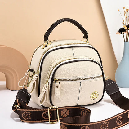 Mini Fashion Crossbody Bag, Trendy Multi Layer Shoulder Bag, Women's Casual Handbag & Purse