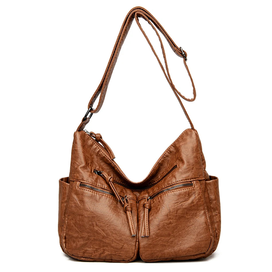 High Quality Leather Luxury Handbags Women Bags Designer Shoulder Crossbody Bags for Women 2024 New Bolsa Feminina Sac A Main