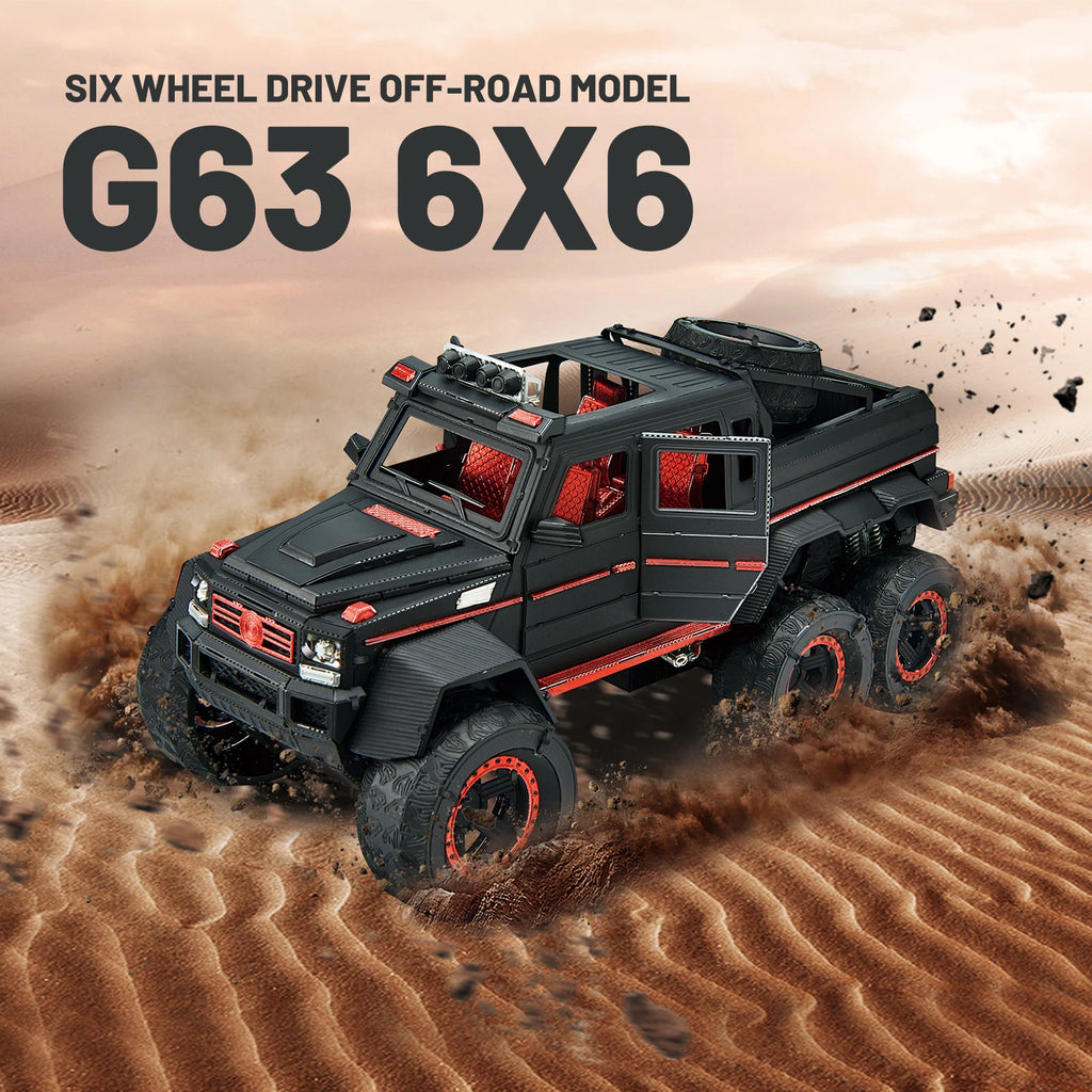 Piececool 3D Metal Puzzles Truck G63 Assembly Model Kits DIY Car Jeep Model for Christmas Gifts