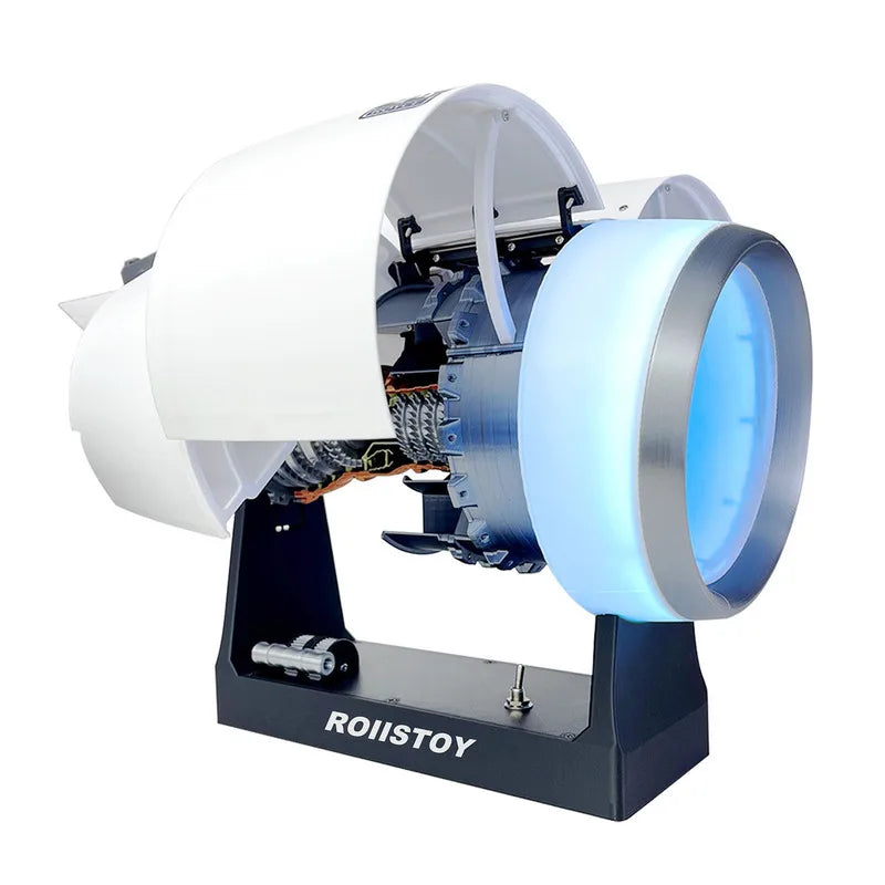ROIISTOY Airbus A380 TR900 Turbofan Engine Model Buildable Operable 1:25 Scale 41cm Collectible Birthday Gift For Adult Hobbyist