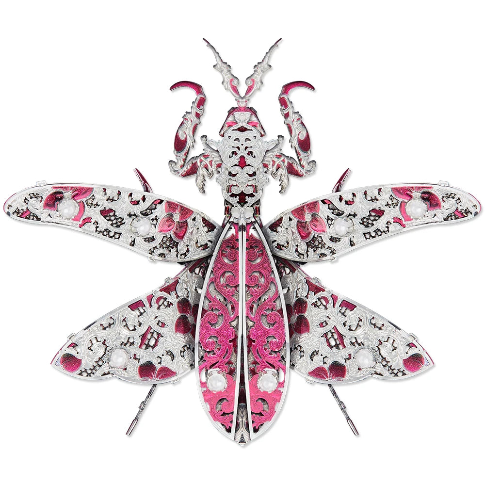 Piececool 3D Metal Puzzle Insect Brooch Accessories Model Kits for Teens DIY Jigsaw Toys Brain Teaser
