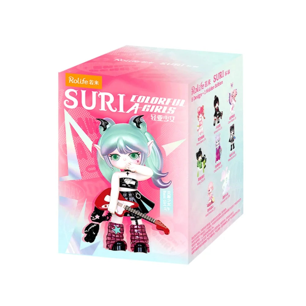 Robotime Rolife Suri A Colorful Girls Series Blind Box Dolls Action Figure Surprise Box Lady Toys-SKXX0