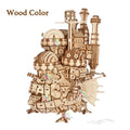 URY 3D Wooden Puzzle Creative Magic Steel Castle Theme Film Movie Series DIY Toy Home Decoration Model Kit Gifts for Adults