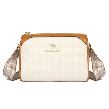 High Quality Soft Leather Shoulder Bags For Women Luxury Designer Black Purses Crossbody Bag Ladies Messenger Commute Sac A Main