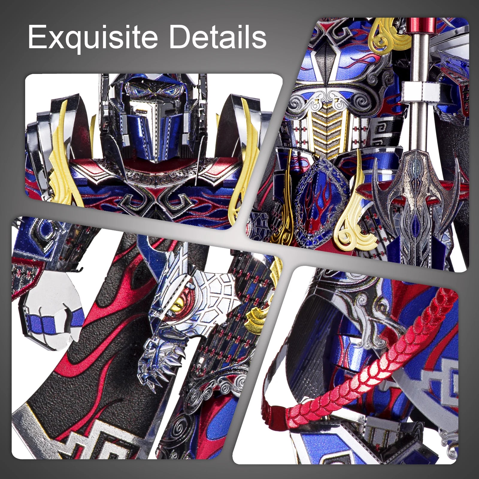 Piececool 3D Metal Model Kits Titan DIY Assembly Jigsaw Toy Puzzle 3D Sets Creative Gifts for Christmas